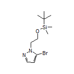 5-溴-1-(2-((叔丁基二甲基硅基)氧基)乙基)-1H-吡唑