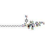 ((R)-2-((4-氰基苄基)氧基)-3-(十八基氧基)丙基)磷酸[((3aS,4R,6S,6aS)-6-(4-氨基吡咯并[2,1-f][1,2,4]三嗪-7-基)-4-氰基-2,2-二甲基四氢呋喃并[3,4-d][1,3]二噁茂-4-基)甲基]酯