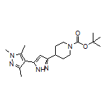 5-(1-Boc-4-哌啶基)-1',3',5'-三甲基-1'H,2H-3,4'-联吡唑
