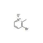 3-溴-2-甲基吡啶-1-氧化物