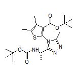 (S)-2-(3-(1-(Boc-氨基)乙基)-5-甲基-4H-1,2,4-三唑-4-基)-4,5-二甲基噻吩-3-甲酸叔丁酯