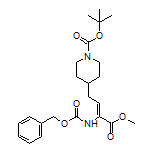(Z)-4-(1-Boc-4-哌啶基)-2-(Cbz-氨基)-2-丁烯酸甲酯