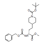 (R)-4-(1-Boc-4-哌啶基)-2-(Cbz-氨基)丁酸甲酯
