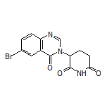 3-(6-溴-4-氧代-3,4-二氢喹唑啉-3-基)哌啶-2,6-二酮