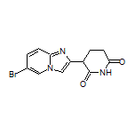 3-(6-溴咪唑并[1,2-a]吡啶-2-基)哌啶-2,6-二酮