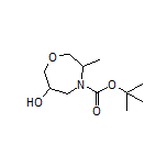 4-Boc-6-羟基-3-甲基-1,4-氧氮杂环庚烷