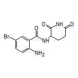 2-氨基-5-溴-N-(2,6-二氧代哌啶-3-基)苯甲酰胺