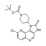 1-(1-Boc-4-哌啶基)-8-氯-1,3-二氢-2H-咪唑并[4,5-c][1,5]萘啶-2-酮