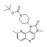 1-(1-Boc-4-哌啶基)-3,8-二甲基-1,3-二氢-2H-咪唑并[4,5-c][1,5]萘啶-2-酮