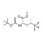 (2S,4S)-2-(Boc-氨基)-5,5,5-三氟-4-甲基戊酸甲酯