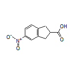 5-硝基茚满-2-甲酸