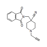 4-[(1,3-二氧代-2-异吲哚啉基)甲基]-1-(2-丙炔-1-基)哌啶-4-甲腈