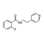 2-氟-N-(2-(吡啶-4-基)乙基)苯甲酰胺