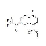 5-氟-2-(2,2,2-三氟乙酰基)-1,2,3,4-四氢异喹啉-8-甲酸甲酯