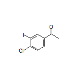 1-(4-氯-3-碘苯基)乙酮