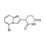 3-(5-溴咪唑并[1,2-a]吡啶-2-基)哌啶-2,6-二酮