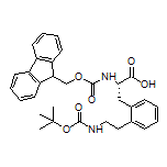 (S)-3-(2-(2-(Boc-氨基)乙基)苯基)-2-(Fmoc-氨基)丙酸