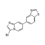 5-(3-溴咪唑并[1,2-a]吡啶-7-基)苯并[d]噻唑