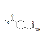 2-(4-(甲氧基羰基)环己基)乙酸