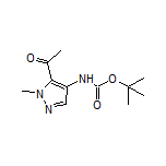 1-(4-(Boc-氨基)-1-甲基-1H-吡唑-5-基)乙酮