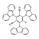 2,4,6-三(9H-咔唑-9-基)-5-氟间苯二甲腈