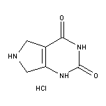 6,7-Dihydro-1H-pyrrolo[3,4-d]pyrimidine-2,4(3H,5H)-dione Hydrochloride