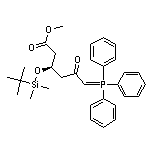 Methyl (R)-3-(tert-Butyldimethylsilyloxy)-5-oxo-6-(triphenylphosphoranylidene)hexanoate