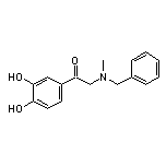 2-[Benzyl(methyl)amino]-1-(3,4-dihydroxyphenyl)ethanone