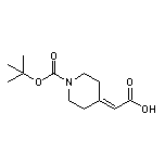 (1-Boc-4-piperidinylidene)acetic Acid