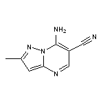 7-Amino-2-methylpyrazolo[1,5-a]pyrimidine-6-carbonitrile