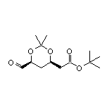 tert-Butyl (4R,6S)-6-Formyl-2,2-dimethyl-1,3-dioxane-4-acetate