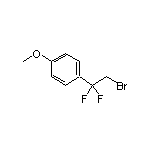 4-(2-Bromo-1,1-difluoroethyl)anisole