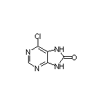 6-Chloro-7H-purin-8(9H)-one