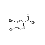 4-Bromo-5-chloropyridine-2-carboxylic Acid