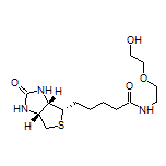 N-[2-(2-Hydroxyethoxy)ethyl]-5-[(3aS,4S,6aR)2-oxohexahydrothieno[3,4-d]imidazol-4-yl]pentanamide