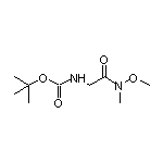 2-(Boc-amino)-N-methoxy-N-methylacetamide