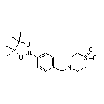 4-[(1,1-Dioxidothiomorpholino)methyl]phenylboronic Acid Pinacol Ester