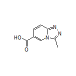 3-Methyl-[1,2,4]triazolo[4,3-a]pyridine-6-carboxylic Acid