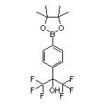 4-(1,1,1,3,3,3-Hexafluoro-2-hydroxy-2-propyl)phenylboronic Acid Pinacol Ester