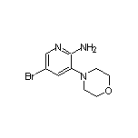 2-Amino-5-bromo-3-morpholinopyridine