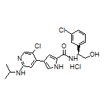 (S)-4-[5-Chloro-2-(isopropylamino)-4-pyridyl]-N-[1-(3-chlorophenyl)-2-hydroxyethyl]pyrrole-2-carboxamide Hydrochloride