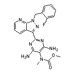Methyl [4,6-Diamino-2-[1-(2-fluorobenzyl)pyrazolo[3,4-b]pyridin-3-yl]-5-pyrimidinyl](methyl)carbamate