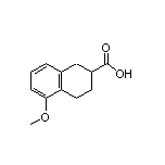 5-Methoxy-1,2,3,4-tetrahydronaphthalene-2-carboxylic Acid