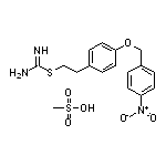 2-[4-[(4-Nitrobenzyl)oxy]phenethyl]isothiourea Methanesulfonate