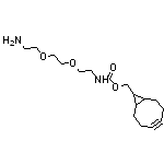 rel-(1R,8S,9s)-Bicyclo[6.1.0]non-4-yn-9-ylmethyl [2-[2-(2-Aminoethoxy)ethoxy]ethyl]carbamate