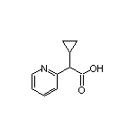 2-Cyclopropyl-2-(2-pyridyl)acetic Acid