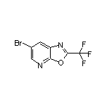 6-Bromo-2-(trifluoromethyl)oxazolo[5,4-b]pyridine