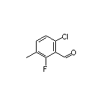 6-Chloro-2-fluoro-3-methylbenzaldehyde