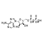 [(2R,3S,4R,5R)-5-(6-Amino-9H-purin-9-yl)-3,4-dihydroxytetrahydrofuran-2-yl]methyl Trihydrogen Diphosphate