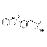 N-Hydroxy-3-[3-(N-phenylsulfamoyl)phenyl]acrylamide